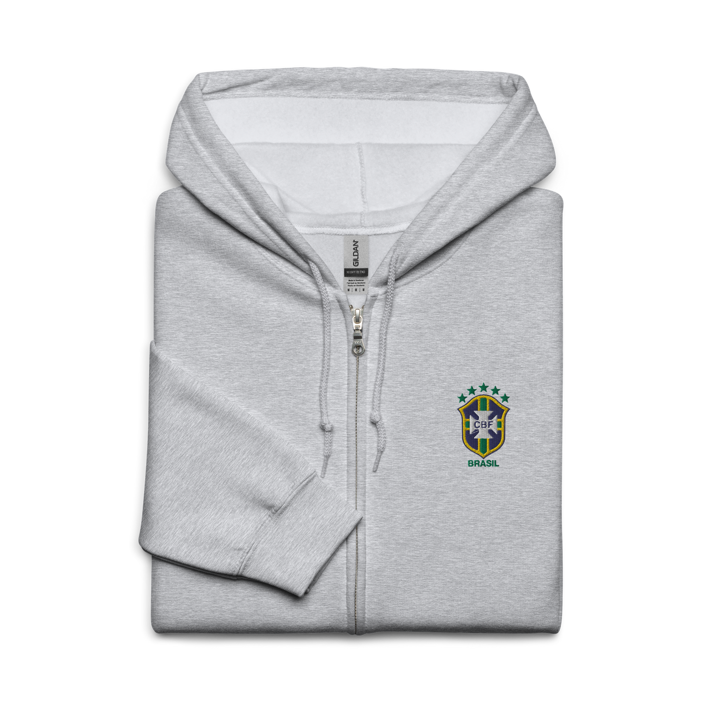 Brasil Zip up Hoodie