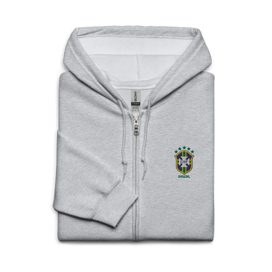 Brasil Zip up Hoodie